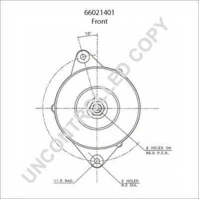 Генератор PRESTOLITE ELECTRIC 66021401