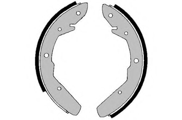 Комплект тормозных колодок RAICAM 2408