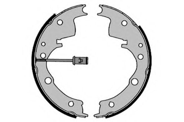 Комплект тормозных колодок QUINTON HAZELL 899