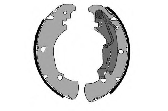 Комплект тормозных колодок RAICAM RA28540