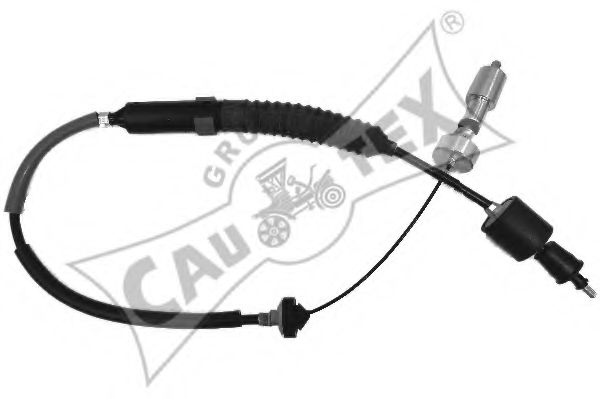 Трос, управление сцеплением CAUTEX 028450