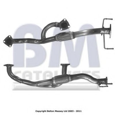 Труба выхлопного газа KLARIUS 301545