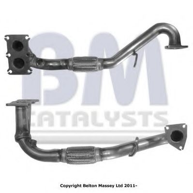 Труба выхлопного газа BM CATALYSTS BM70442