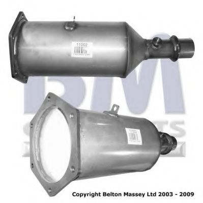 Сажевый / частичный фильтр, система выхлопа ОГ BM CATALYSTS BM11002