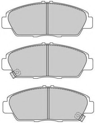 Комплект тормозных колодок, дисковый тормоз FREMAX FBP-0302