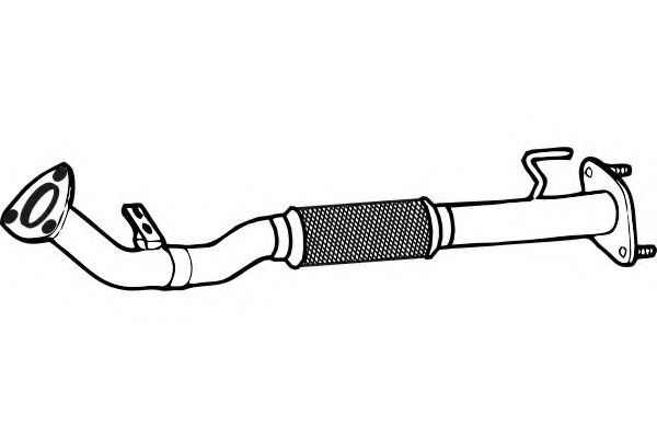 Труба выхлопного газа FENNO P2104
