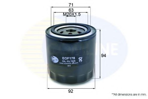 Масляный фильтр COMLINE EOF178