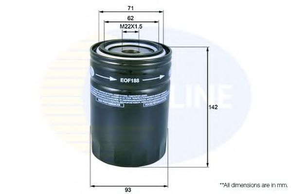 Масляный фильтр COMLINE EOF188