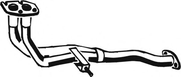 Труба выхлопного газа ASMET 05088