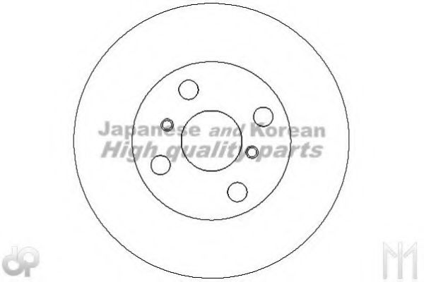 Тормозной диск ASHUKI 0990-0412
