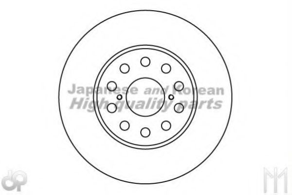 Тормозной диск ASHUKI 0993-7202