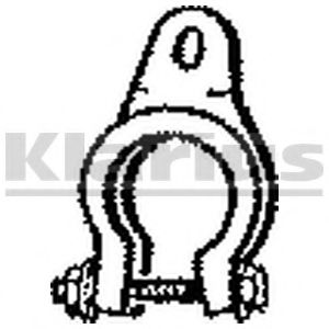 Кронштейн, система выпуска ОГ KLARIUS 430027