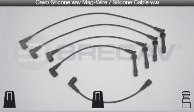 Комплект проводов зажигания BRECAV 09.561