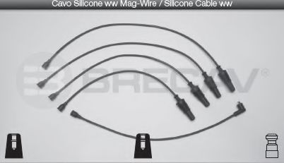 Комплект проводов зажигания BRECAV 10502