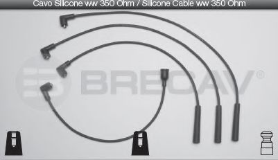 Комплект проводов зажигания BRECAV 16509