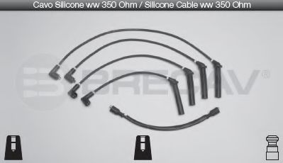 Комплект проводов зажигания BRECAV 23.503