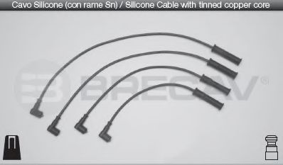 Комплект проводов зажигания BRECAV 38509