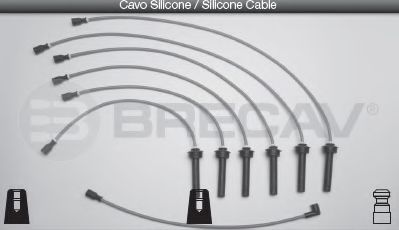 Комплект проводов зажигания BRECAV 39505