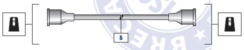 Провод зажигания BRECAV 92565