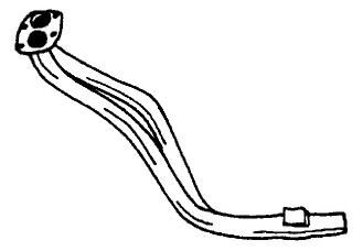Труба выхлопного газа MTS 10470