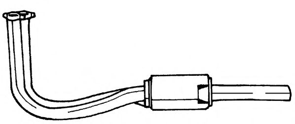 Труба выхлопного газа SIGAM 18100