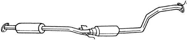 Средний глушитель выхлопных газов SIGAM 23402