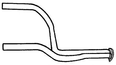 Труба выхлопного газа SIGAM 32201