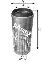 Воздушный фильтр MFILTER A 1066