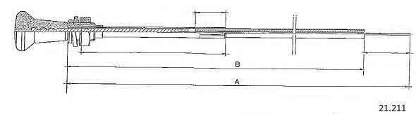 Тросик стартера CABOR 21211