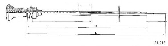 Тросик стартера CABOR 21213