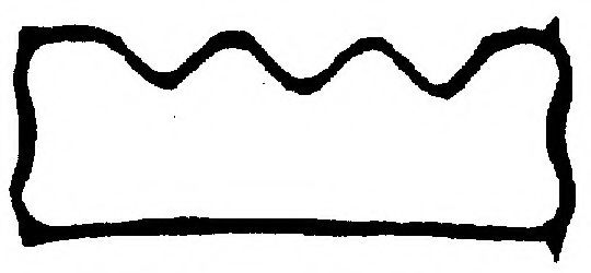 Прокладка, крышка головки цилиндра BGA RC2328