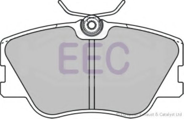 Комплект тормозных колодок, дисковый тормоз EEC BRP0466