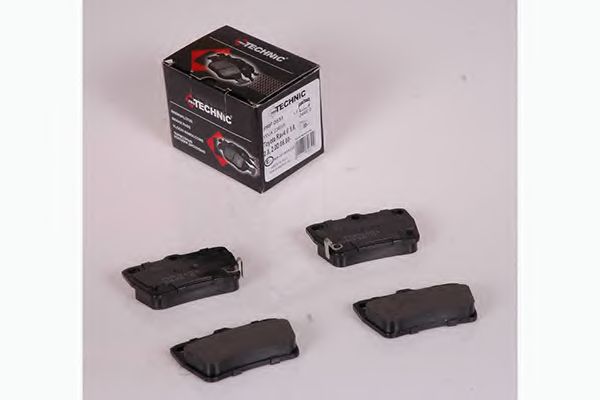 Комплект тормозных колодок, дисковый тормоз PROTECHNIC PRP0651
