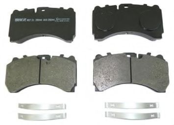 Комплект тормозных колодок, дисковый тормоз AIR FREN 29245