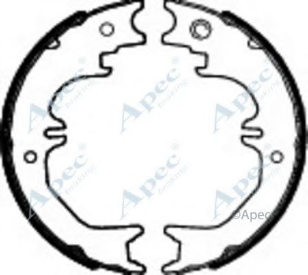 Тормозные колодки APEC braking SHU796