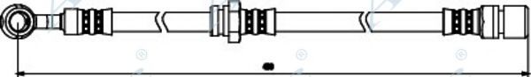 Тормозной шланг APEC braking HOS3818