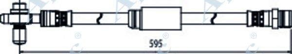Тормозной шланг APEC braking HOS3946