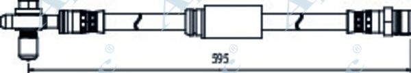 Тормозной шланг APEC braking HOS4130