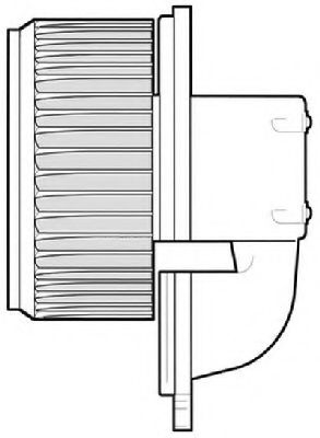 Электродвигатель, вентиляция салона CTR 1208242