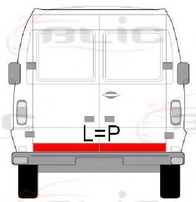 Задняя дверь ARGENTUM 2722720