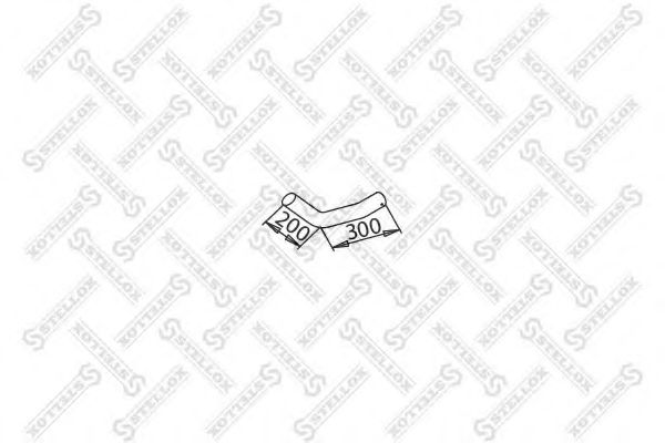 Труба выхлопного газа STELLOX 82-03699-SX