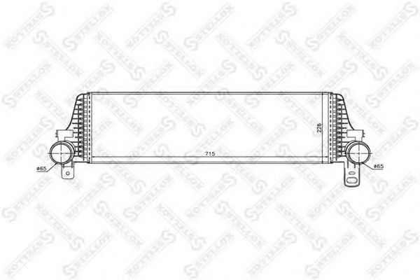 Интеркулер STELLOX 10-40033-SX