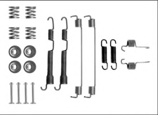 Комплектующие, тормозная колодка HELLA PAGID 8DZ 355 206-081