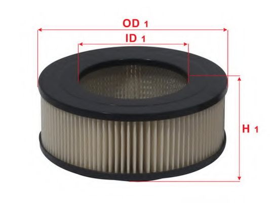 Воздушный фильтр SAKURA  Automotive A-1101