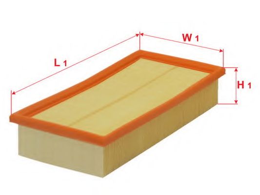 Воздушный фильтр SAKURA  Automotive A-1918