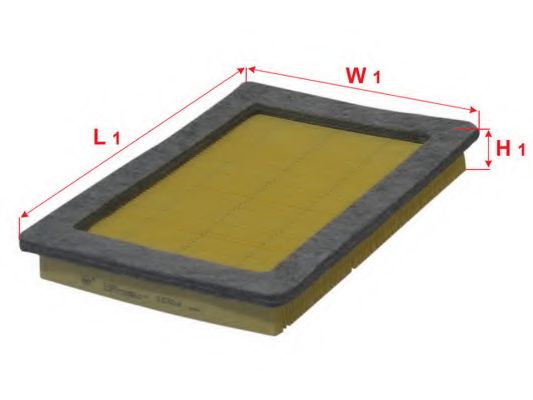 Воздушный фильтр SAKURA  Automotive A-1965