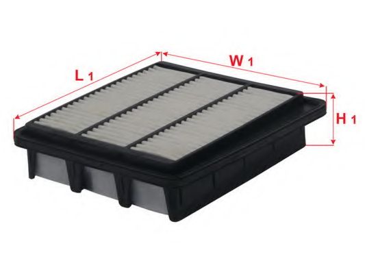 Воздушный фильтр SAKURA  Automotive A-2841