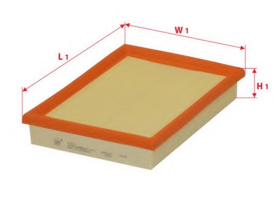 Воздушный фильтр SAKURA  Automotive A-6517