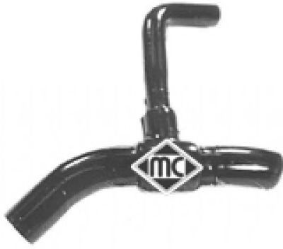 Шланг радиатора Metalcaucho 07931
