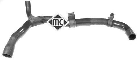 Шланг радиатора Metalcaucho 08639